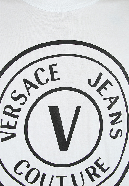 Футболка с логотипом VERSACE JEANS COUTURE