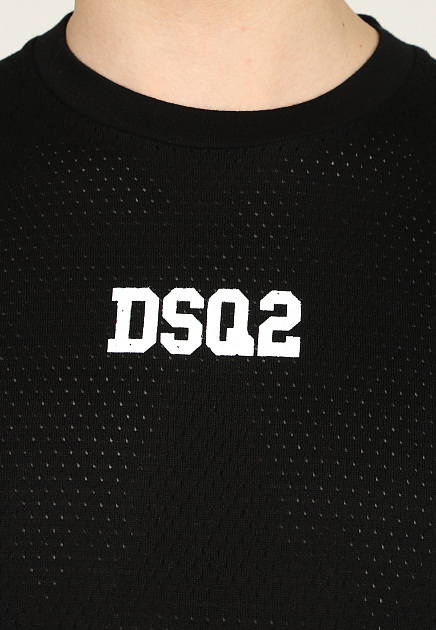 Футболка DSQUARED2  - Хлопок - цвет черный
