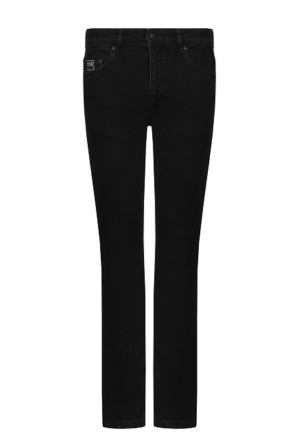 Прямые чёрные джинсы VERSACE JEANS COUTURE
