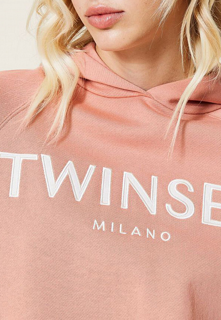 Розовая толстовка TWINSET Milano - ИТАЛИЯ