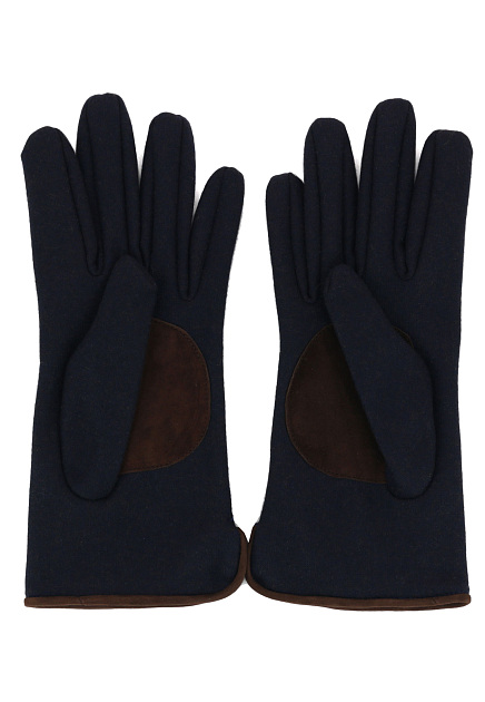 Синие кашемировые перчатки MANDELLI - ИТАЛИЯ