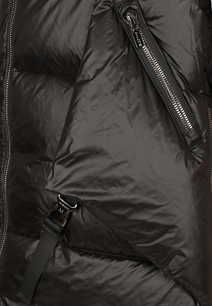 Черный жилет со съемным рюкзаком DIEGO M