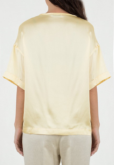 Блуза MAX&MOI  - Шелк - цвет желтый