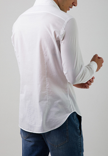 Рубашка FEDELI  - Хлопок - цвет белый