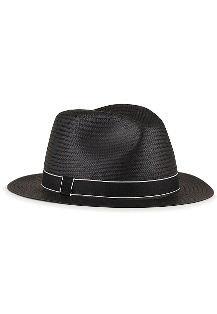 Черная шляпа EMPORIO ARMANI - ИТАЛИЯ