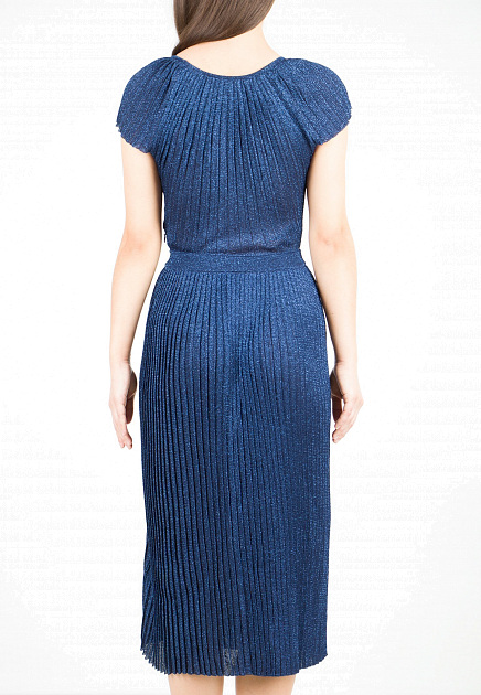 Платье ELISABETTA FRANCHI  - Вискоза - цвет синий