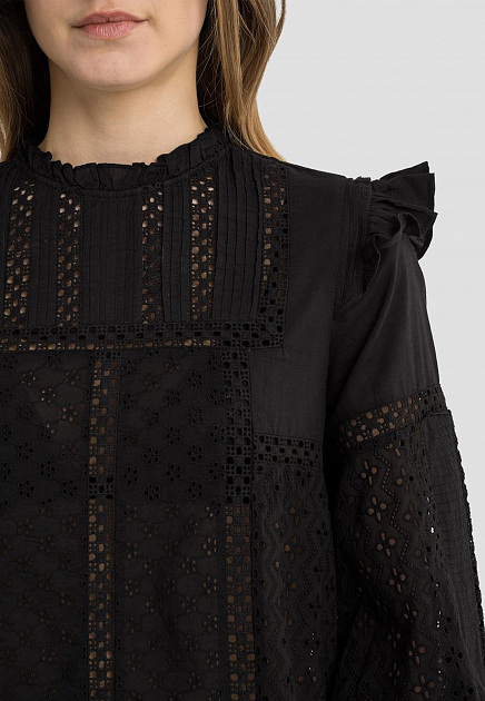 Блуза REPLAY  - Хлопок - цвет черный
