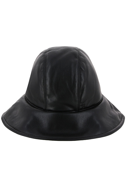 Черная шляпа из искусственной кожи NANUSHKA - ВЕНГРИЯ