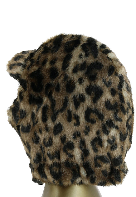 Леопардовая шапка No21