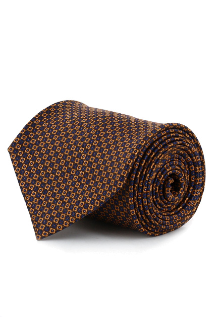 Шелковый галстук с узором STEFANO RICCI