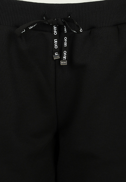 Спортивные брюки LIU JO  - Хлопок, Полиэстер - цвет черный