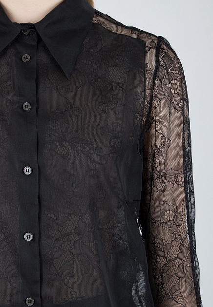 Блуза No21  - Вискоза, Полиамид - цвет черный