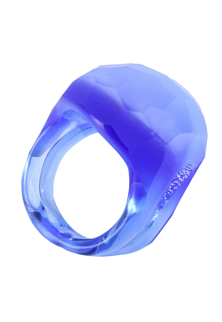 Голубое крупное кольцо EREDA - ИТАЛИЯ