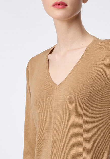 Пуловер LUISA SPAGNOLI  - Шерсть - цвет бежевый