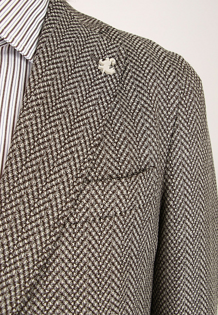 Пиджак TOMBOLINI  48 размера - цвет серый