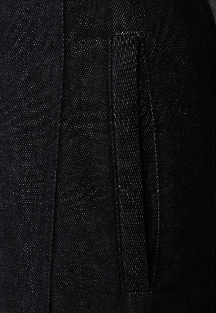 Темно-синий джинсовый жилет CORTIGIANI