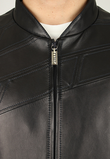 Куртка ZILLI  - Кожа - цвет черный