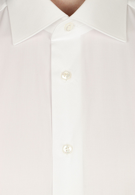 Рубашка BRIONI  - Хлопок - цвет белый