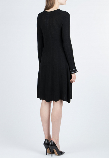 Платье EMPORIO ARMANI  - Вискоза - цвет черный