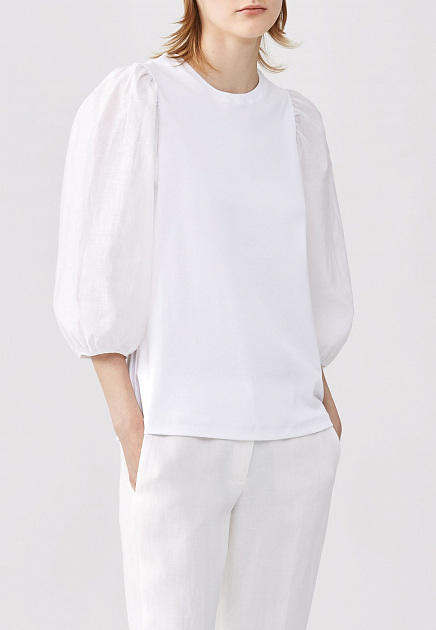 Блуза с рукавами фонариками FABIANA FILIPPI