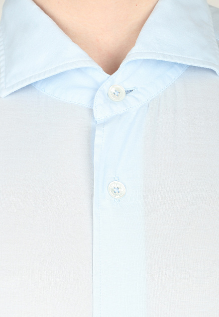 Рубашка FEDELI  - Хлопок - цвет голубой