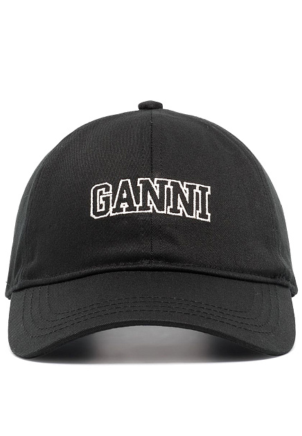 Бейсболка с логотипом GANNI - ДАНИЯ