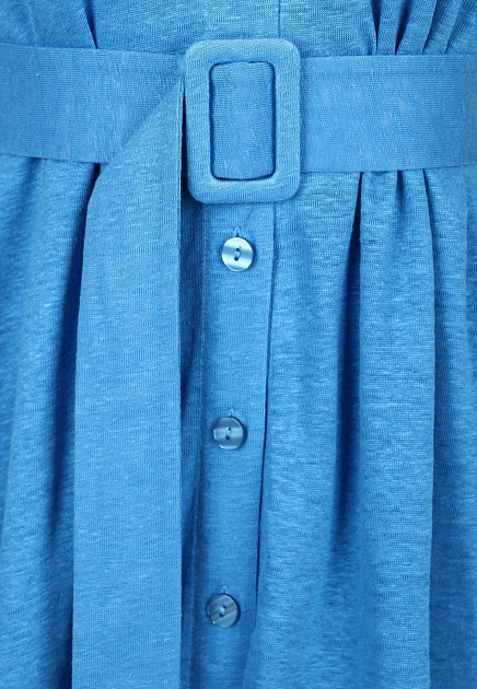 Платье MAX&MOI  - Лён - цвет голубой