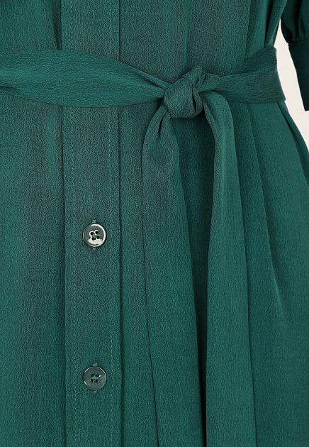 Платье POUSTOVIT  - Вискоза - цвет зеленый