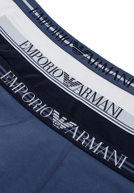 Комплект из трех разноцветных боксеров EMPORIO ARMANI Underwear - ИТАЛИЯ