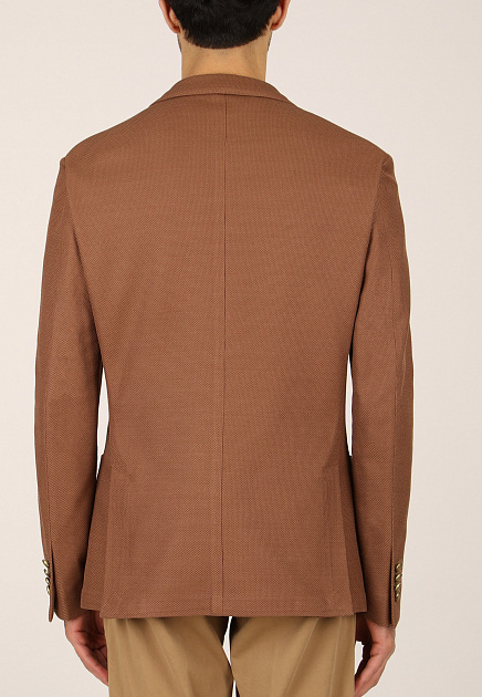 Пиджак ELEVENTY  - Хлопок - цвет коричневый