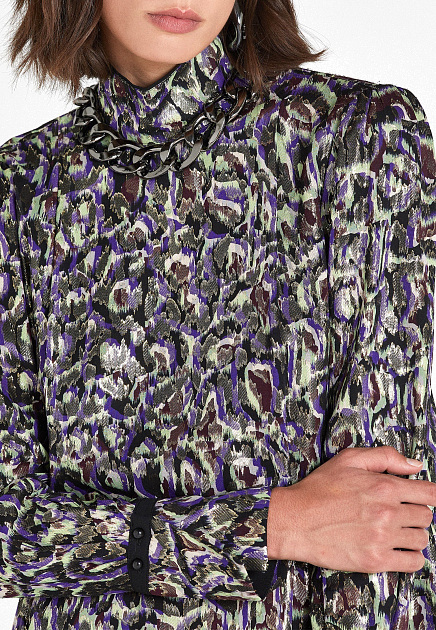 Платье PATRIZIA PEPE  - Шелк - цвет фиолетовый