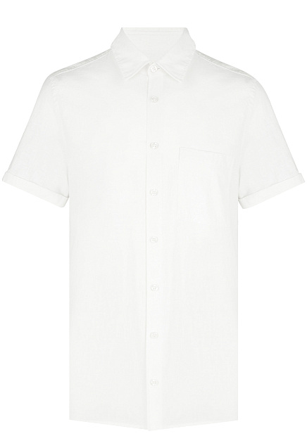 Рубашка из смеси хлопка и льна STRELLSON