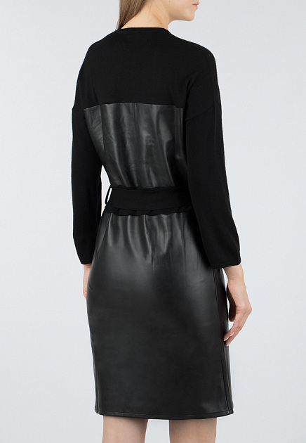 Платье MAX&MOI  - Шерсть - цвет черный