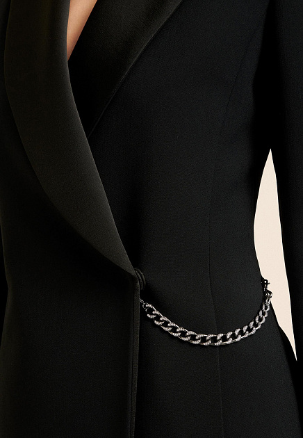 Пиджак LUISA SPAGNOLI  - Вискоза, Ацетат - цвет черный