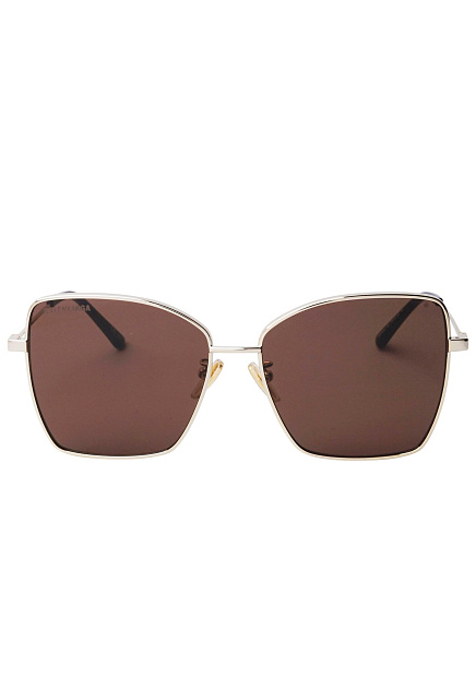 Солнцезащитные очки с коричневыми линзами BALENСIAGA