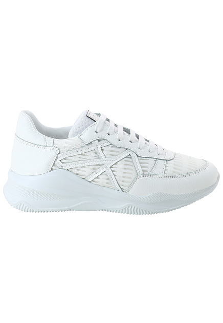 Белые комбинированные кроссовки L4K3