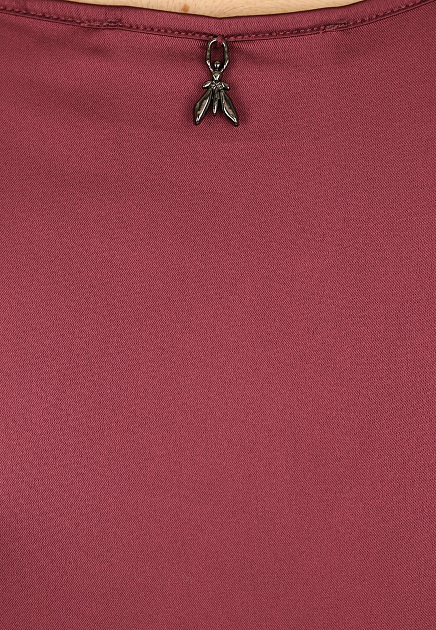 Блуза PATRIZIA PEPE  - Вискоза - цвет бордовый