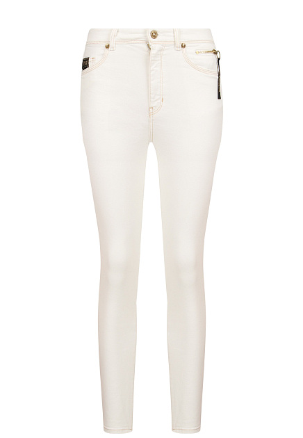 Белые джинсы скинни от VERSACE JEANS COUTURE