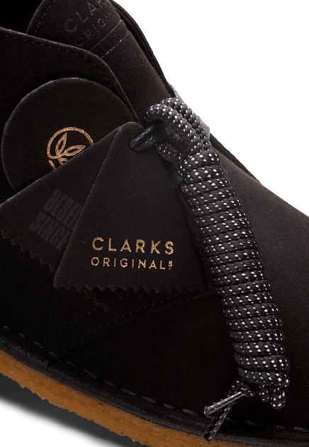 Ботинки CLARKS ORIGINALS  - Замша - цвет черный
