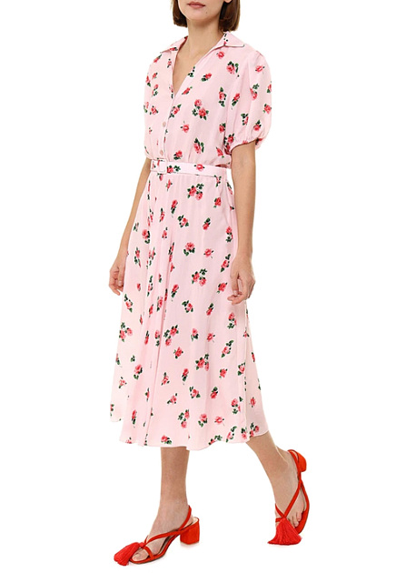 Платье POUSTOVIT  - Вискоза - цвет розовый