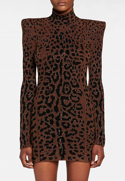 Платье ROBERTO CAVALLI  - Вискоза - цвет коричневый