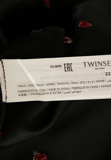 Платье-рубашка с принтом  TWINSET Milano