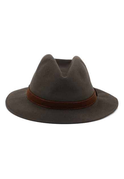 Шляпа BORSALINO  - Шерсть - цвет коричневый