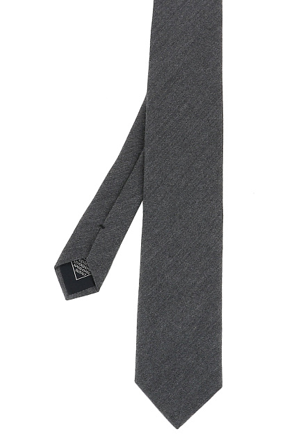 Серый галстук BRIONI - ИТАЛИЯ