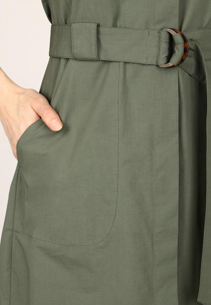 Платье ANTONELLI FIRENZE  - Хлопок - цвет зеленый