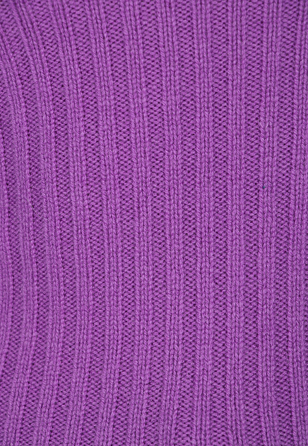 Топ ALLUDE  - Кашемир - цвет фиолетовый