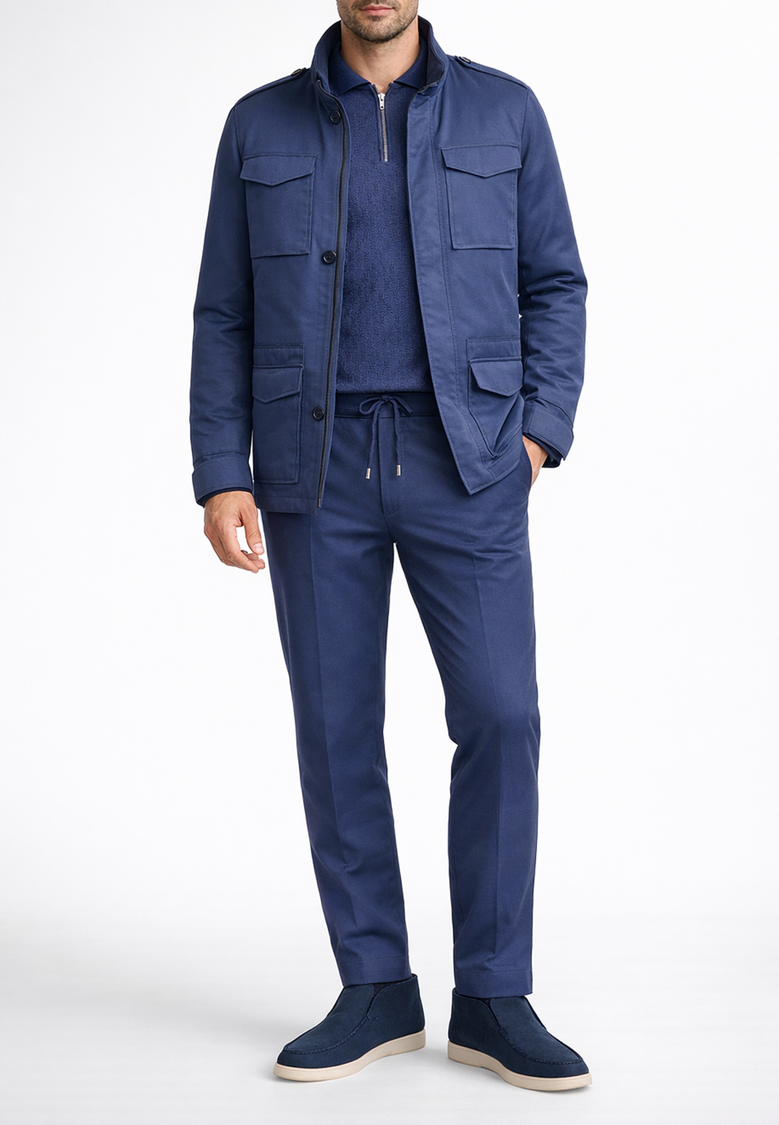 

Брюки на кулиске MANDELLI, Синий, Синий