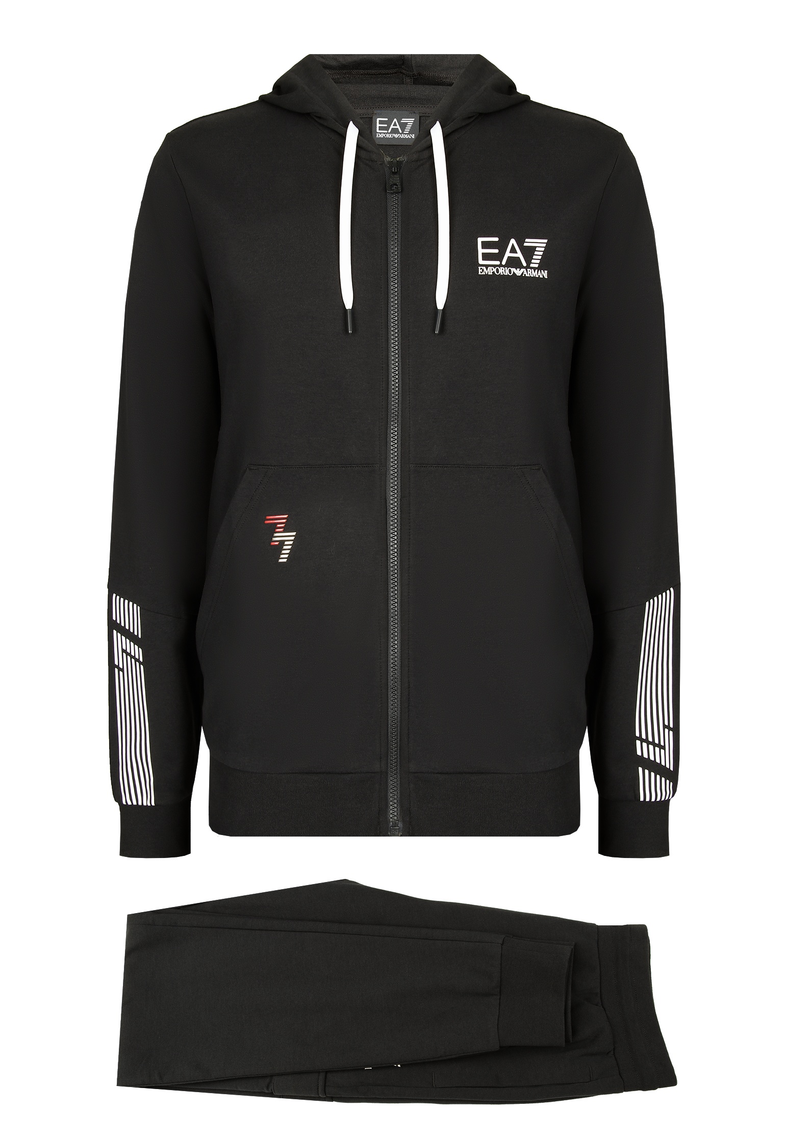 Спортивный костюм EA7 Черный, размер 3XL 155350 - фото 1