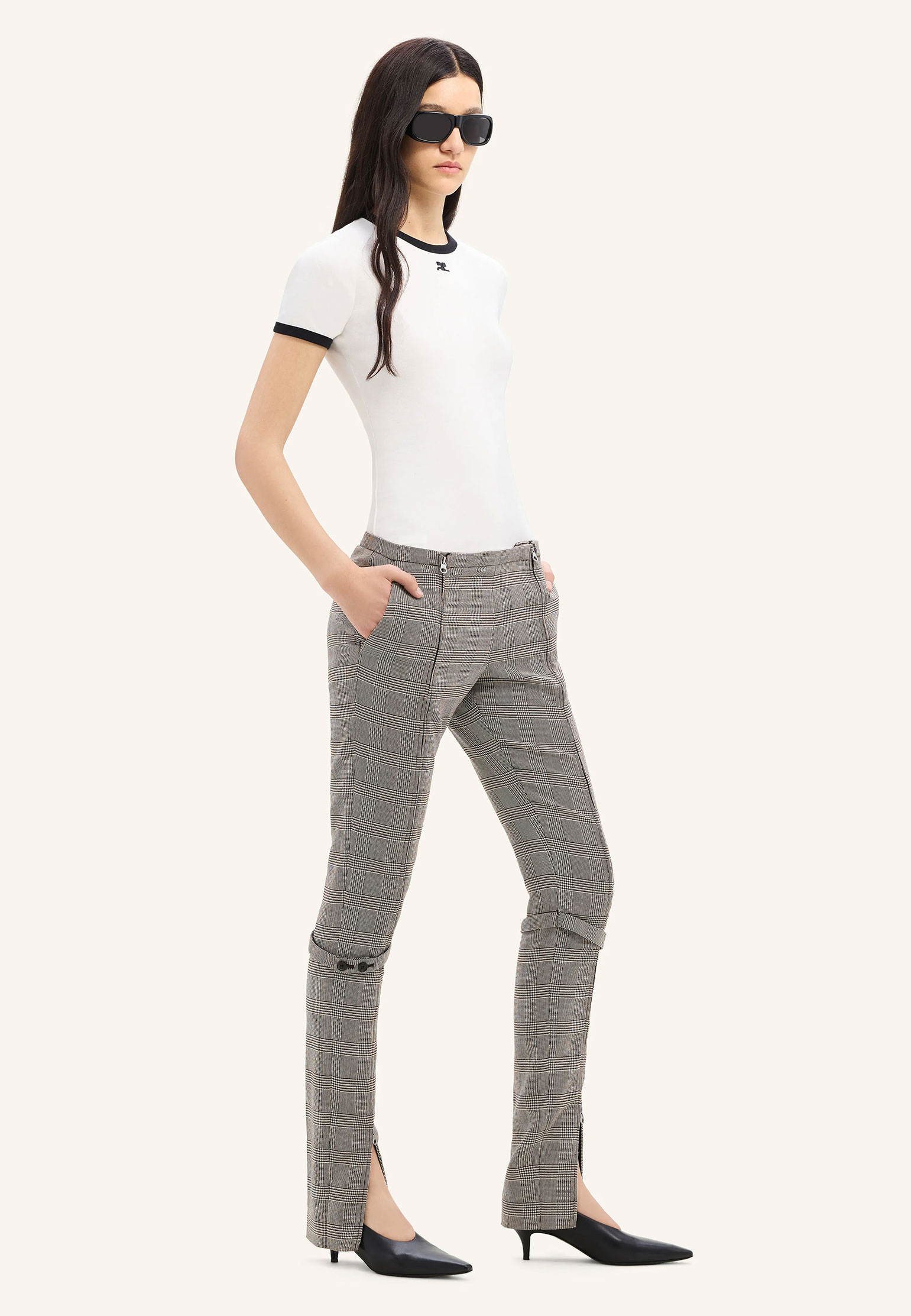 Футболка COURREGES  M размера - цвет белый