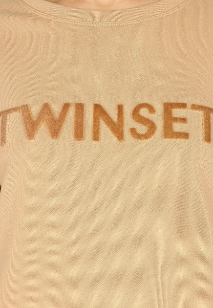 Бежевый спортивный костюм TWINSET Milano
